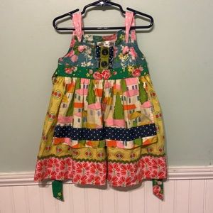 Matilda Jane Perry Inn Knot Dress Sz 2